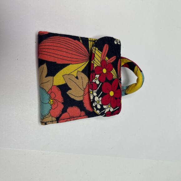 Vera Bradley lanyard and mirror matching dark fall pattern set - Picture 14 of 16